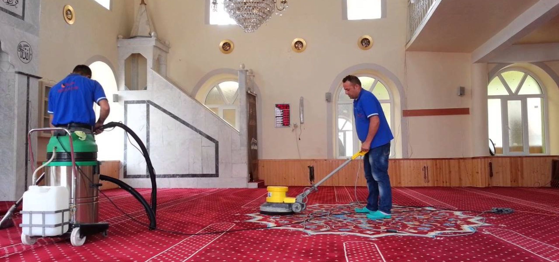 Camii ve Kurs Halı Temizleme